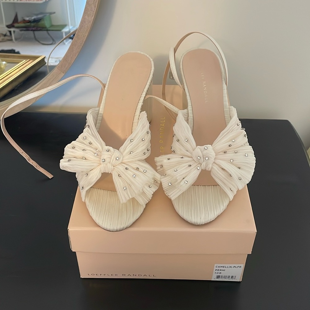 Loeffler Randall Camellia Knotted Sandal